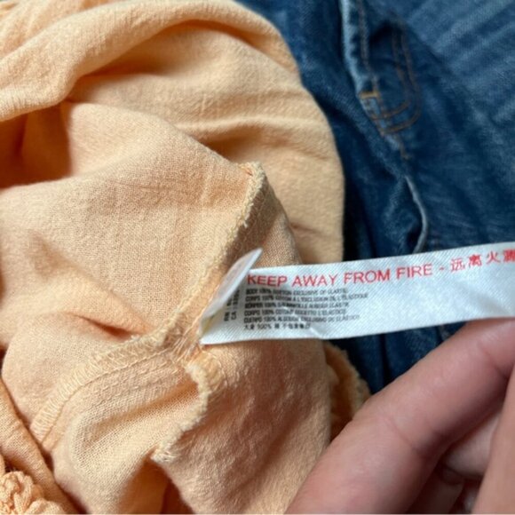 NWT Free people Juliette Cotton Romper Sz XS - Picture 9 of 12